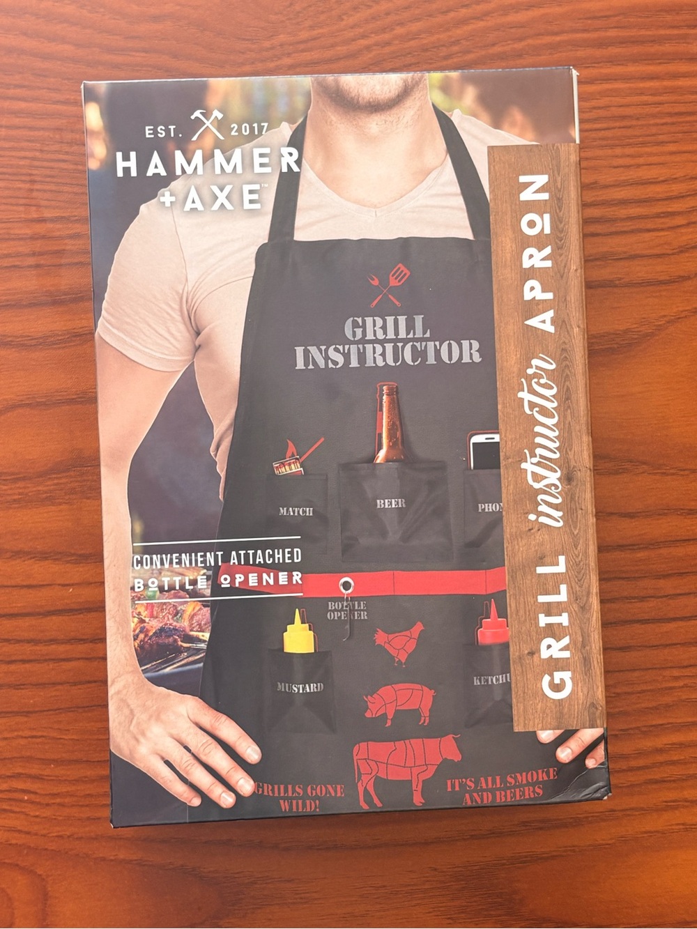 Grill Instructor Apron - Black